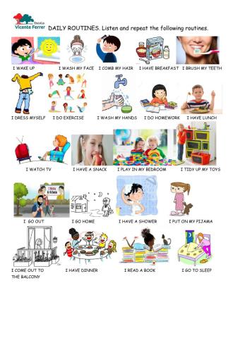 Daily routines