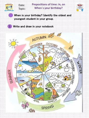 Prepositions of Time