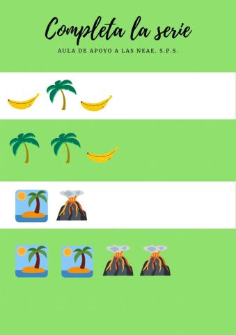 Sigue la serie. Día de Canarias