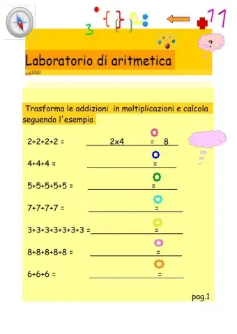 Trasforma le Addizioni in Moltiplicazioni