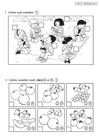 Rooftops 1 Unit 6 Listening test Challenge