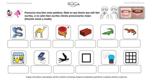 Articulacion DR media y final
