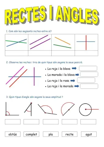 Rectes i angles