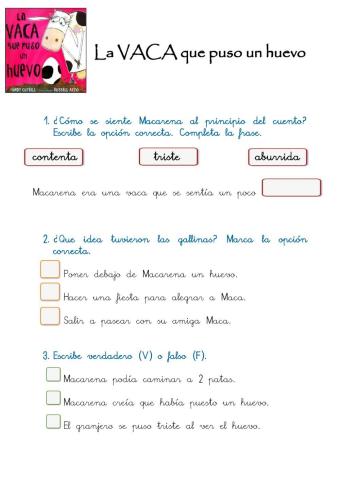 La vaca que puso un huevo