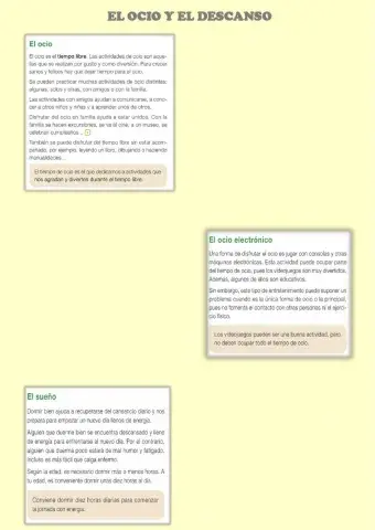 Ocio y descanso