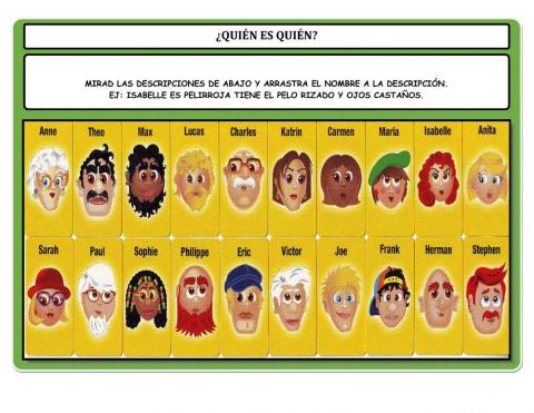 Descripción de personas