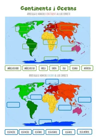 Continents i oceans