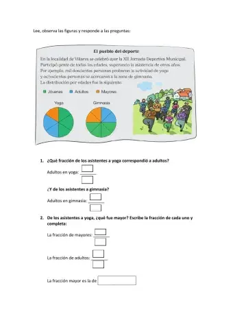 Noticias con fracciones
