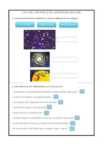 El Universo y el Sistema Solar