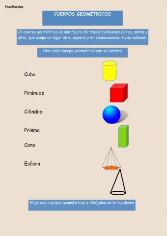 Cuerpos geométricos 1