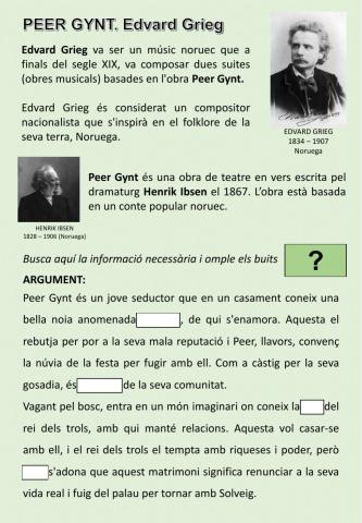PEER GYNT Edvard Grieg