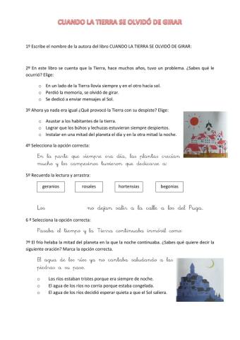 Cuando la tierra se olvidó de girar