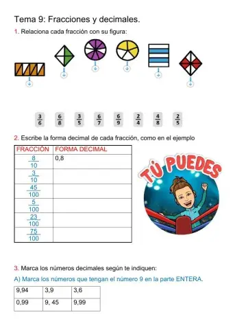 Tema 9 de matemáticas
