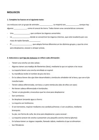 Moluscos