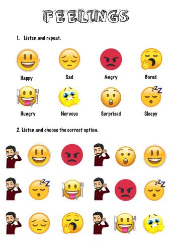 Feelings activity