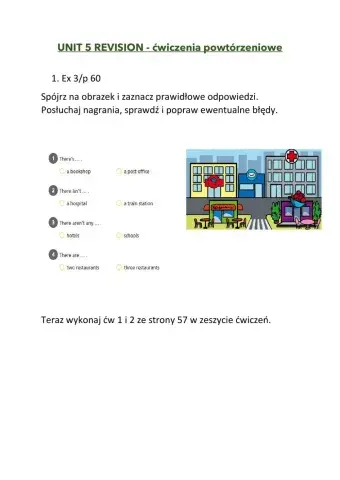 Shops and city revision