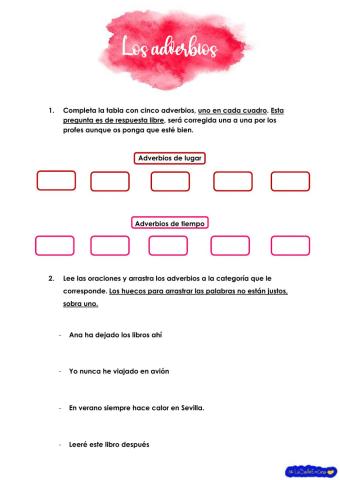 Los adverbios T.10 Lengua
