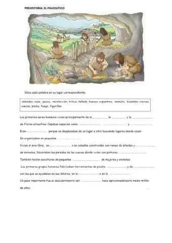 Prehistoria: Paleolítico