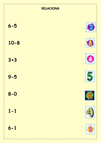 Relaciona Operaciones 2