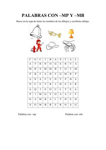 Ortografía -mp y -mb