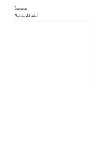 Sumamos con -el árbol-