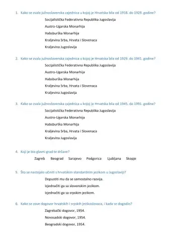 Povijest jezika - 20.st.