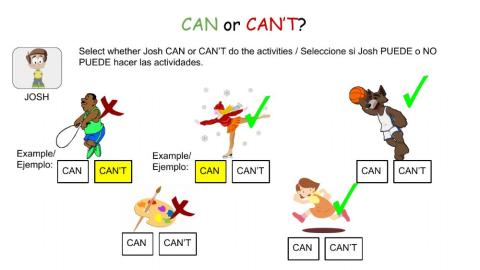 CAN or CAN'T ?