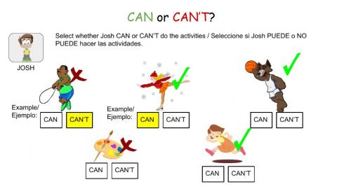 CAN or CAN'T ?