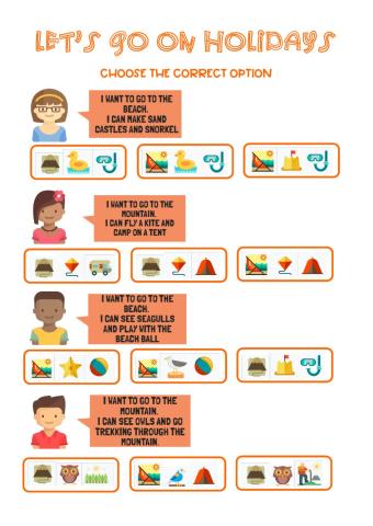 Let's go on haolidays