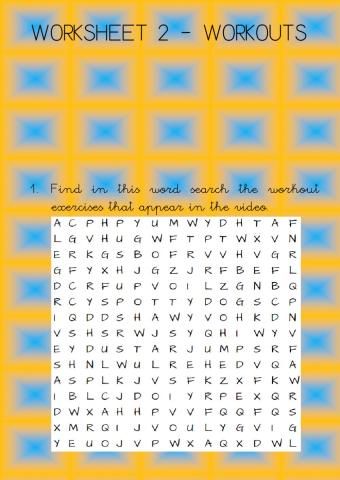 5º - Unit 2 - Worksheet 2 Workouts