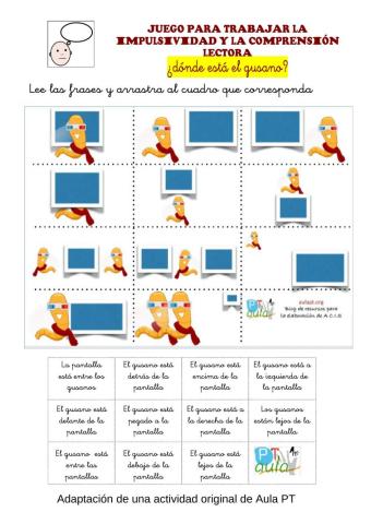 ¿Dónde está el gusano?