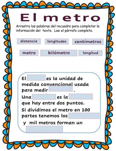 El metro.