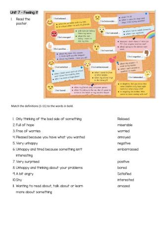 Emotions and feelings