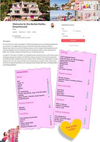 Reading comprehension the barbie house