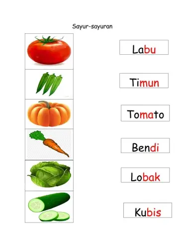 Sayur-sayuran