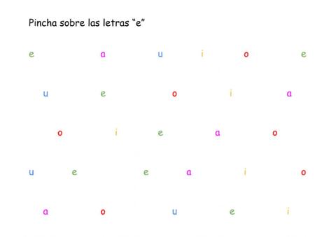 Discriminación visual -e-