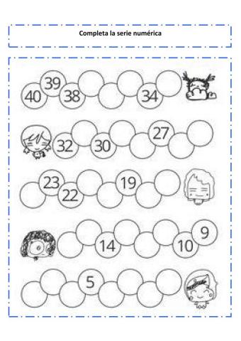 Serie numerica descendente