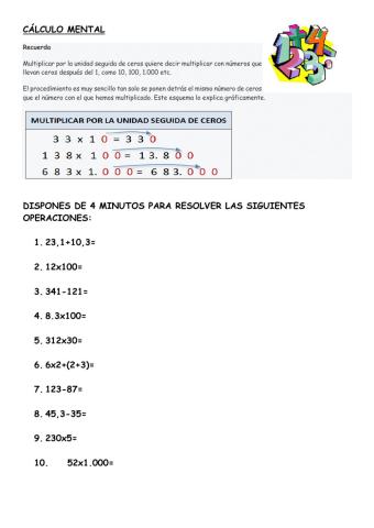 Calculo mental