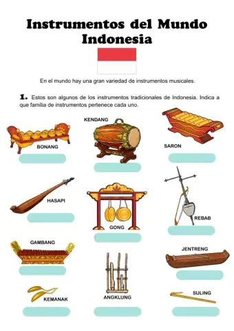 Instrumentos del mundo:Indonesia