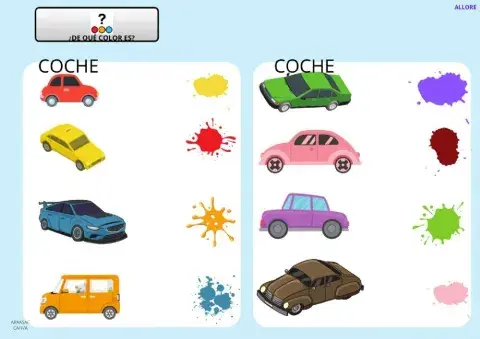 Colores y coches