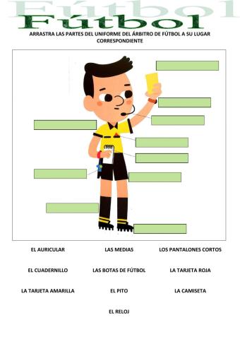 Fútbol - El árbitro