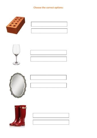 Properties of materials