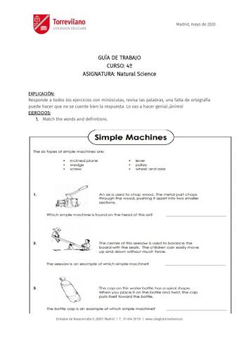 4ºNatural Science Unit 6