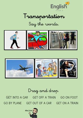 Say the words, then drag and drop