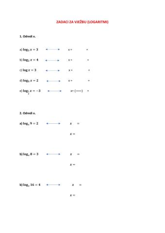 Logaritmi 2.dio