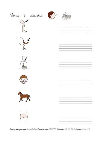 Escriure paraules amb c-q.