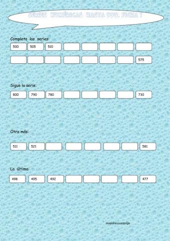 Series numéricas