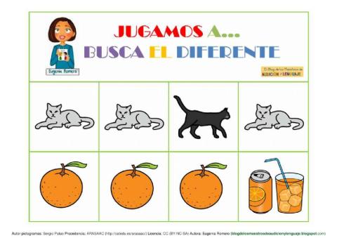 Busca el diferente