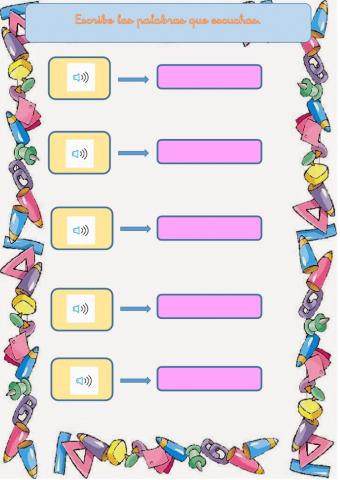 Escucha las palabras