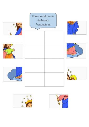 Puzle maría auxiliadora sjb